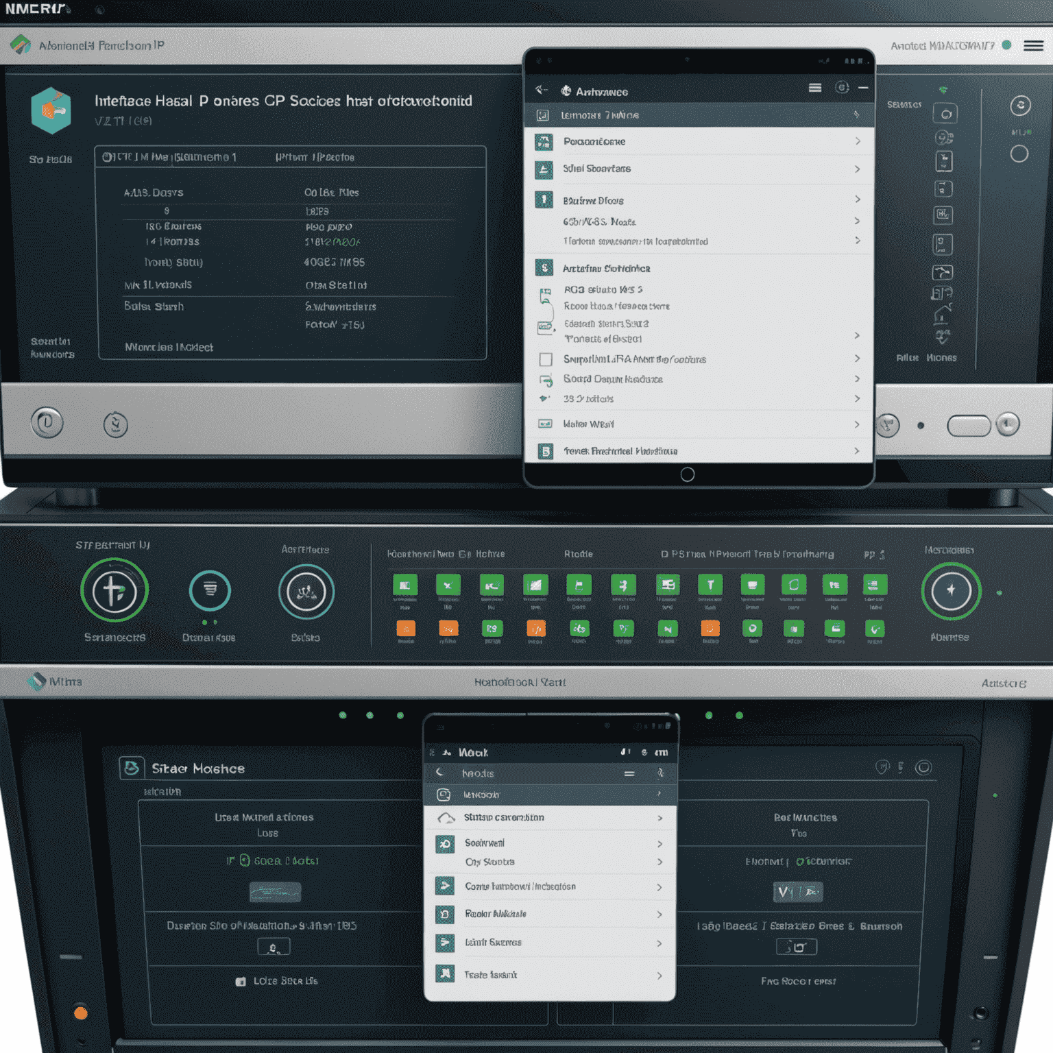 Interface d'Advanced IP Scanner montrant une liste d'appareils connectés au réseau, avec leurs adresses IP, noms d'hôtes et statuts