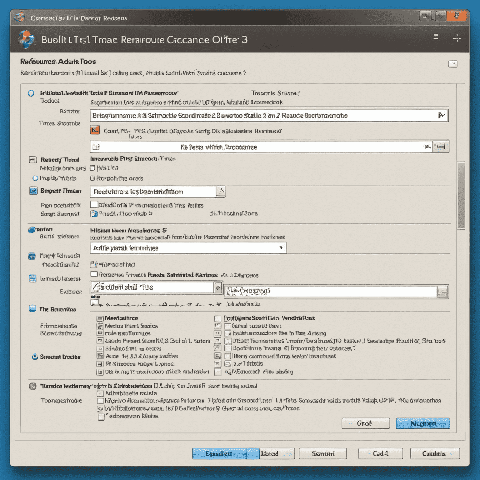 Capture d'écran montrant les outils intégrés d'Advanced IP Scanner, avec des options de ping, traceroute et accès à distance mises en évidence